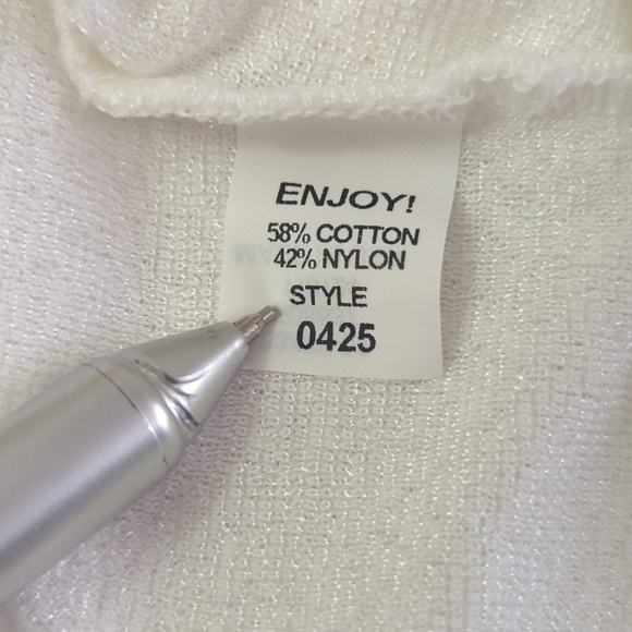 Michael Stars the Original Tee Women's Shirt Short Sleeve Pearl One Size NWOT - Picture 5 of 6